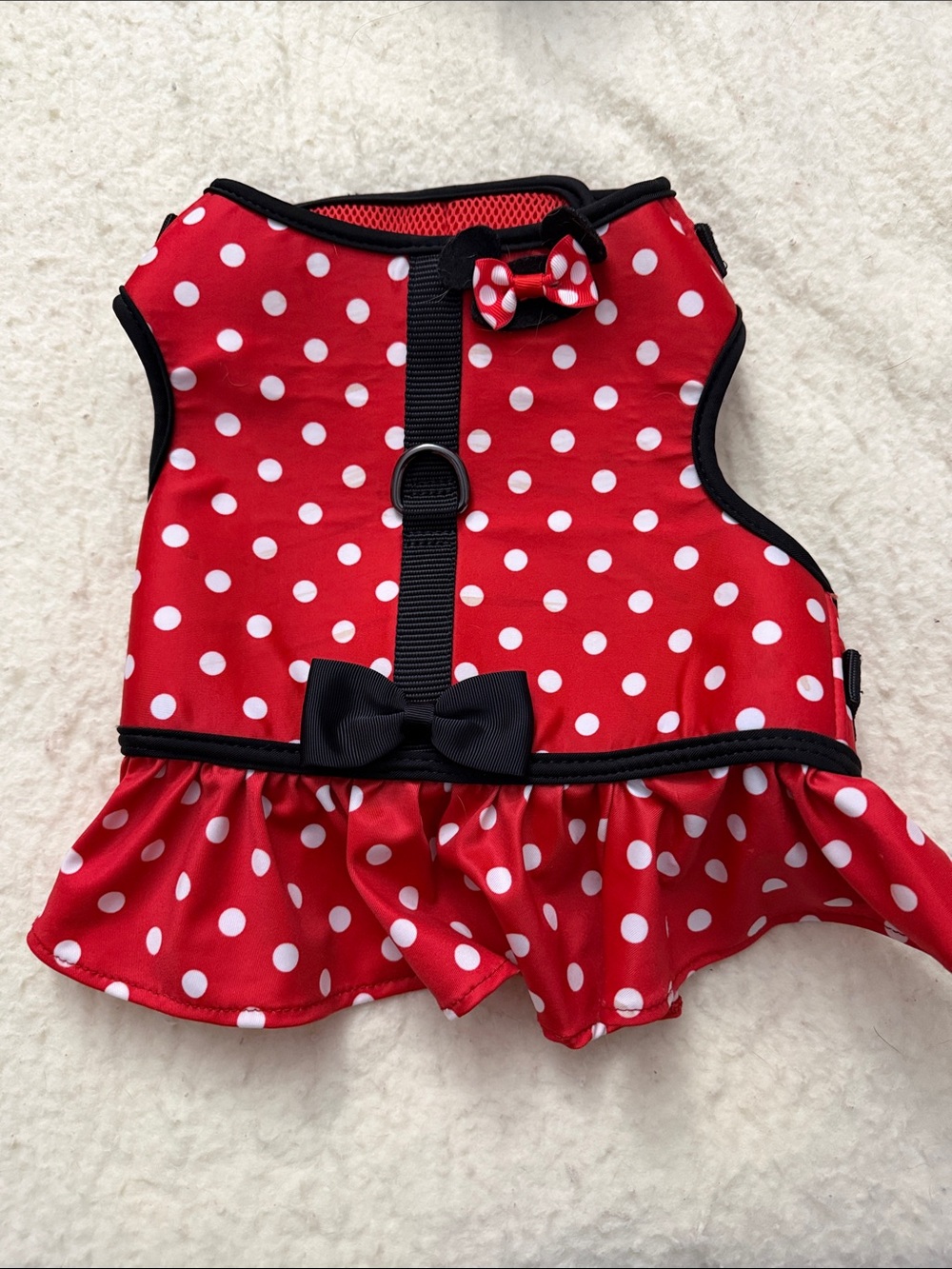 Minnie Dog Harness with Bows